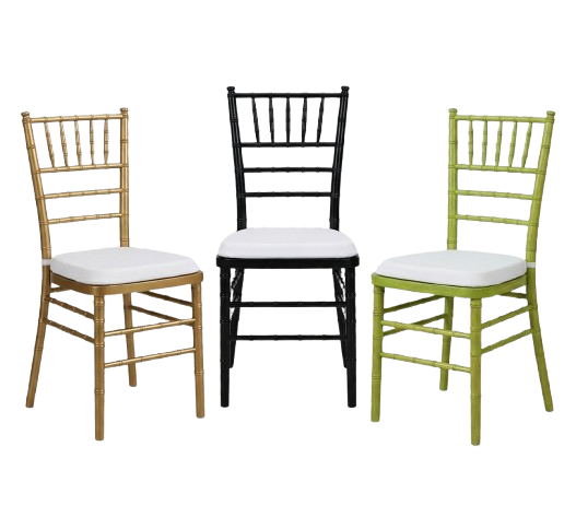 What Cushion Colours Work Best with Chiavari Chairs?