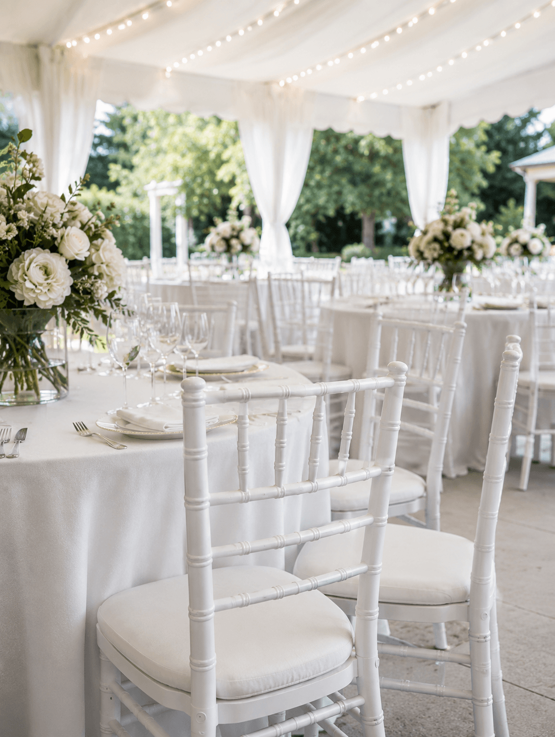 White Chiavari