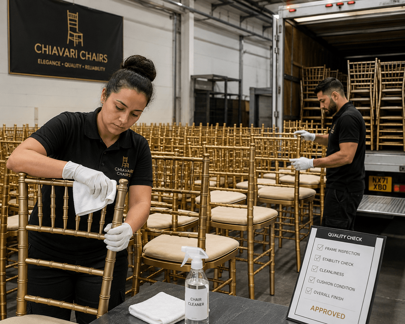 Gold Chiavari